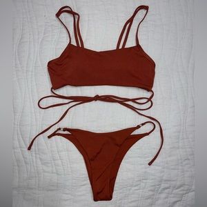 Bikini bandeau Strappy NWOT